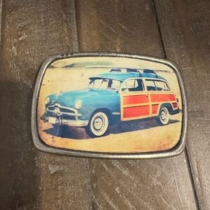 Vintage Car Belt Buckle